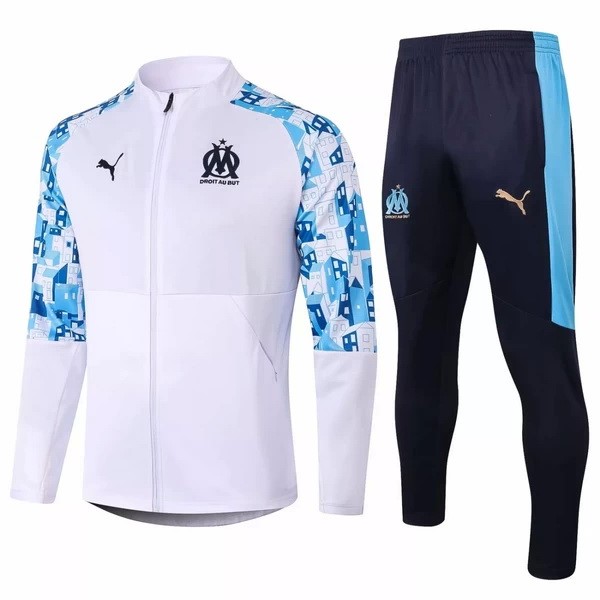 Giacca Marseille 2020-2021 Blu Bianco